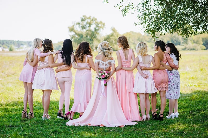 Enchanting bridesmaid dresses